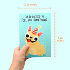 Farting Dog Birthday Card