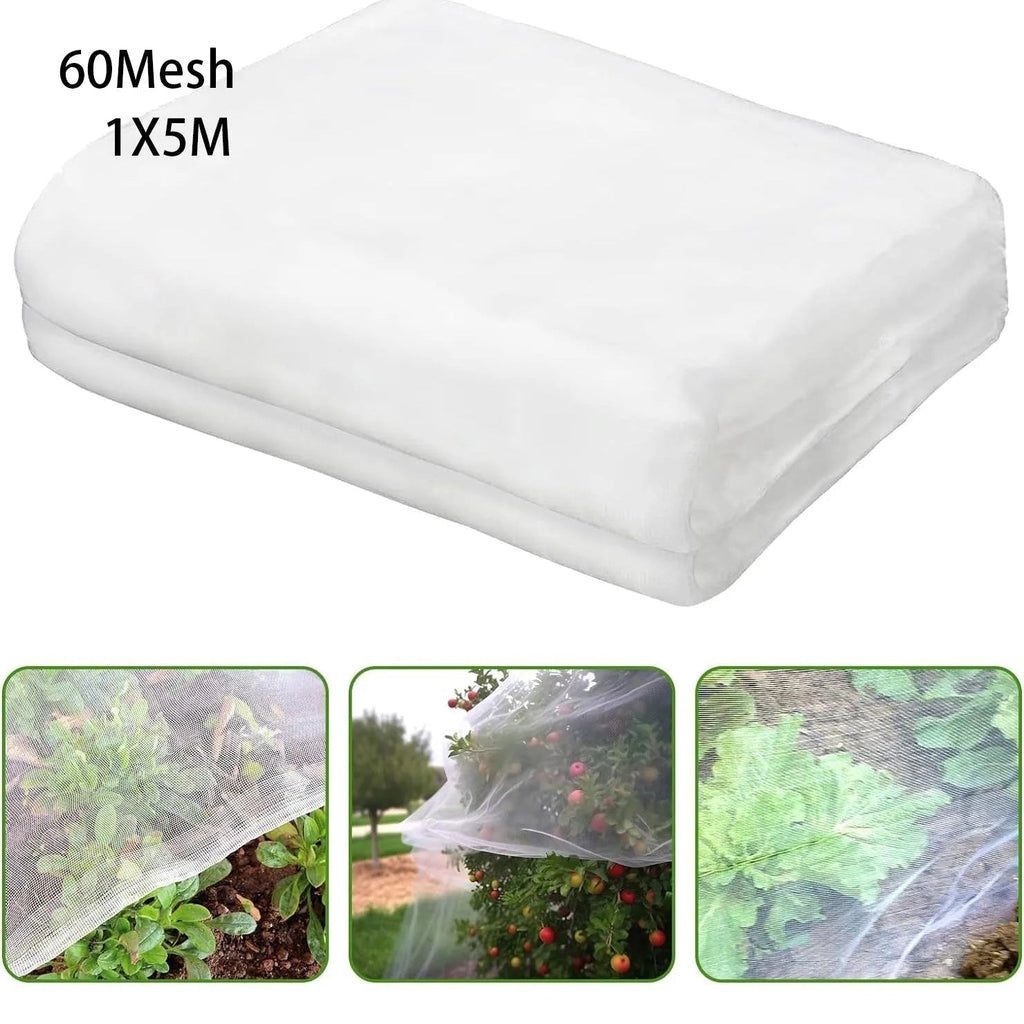 BUGBARRIER – HDPE Insect Net for Breathable Plant Protection & Pest Control