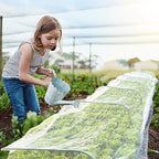 BUGBARRIER – HDPE Insect Net for Breathable Plant Protection & Pest Control