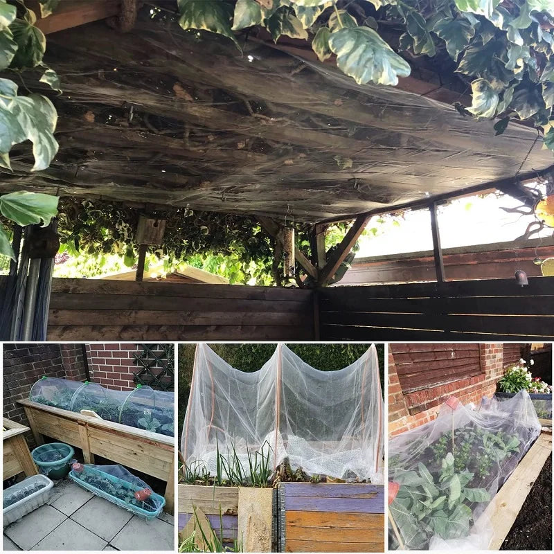 BUGBARRIER – HDPE Insect Net for Breathable Plant Protection & Pest Control