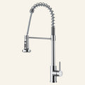 Stainless Steel High Arc Pull Down Kitchen Faucet with Single Handle