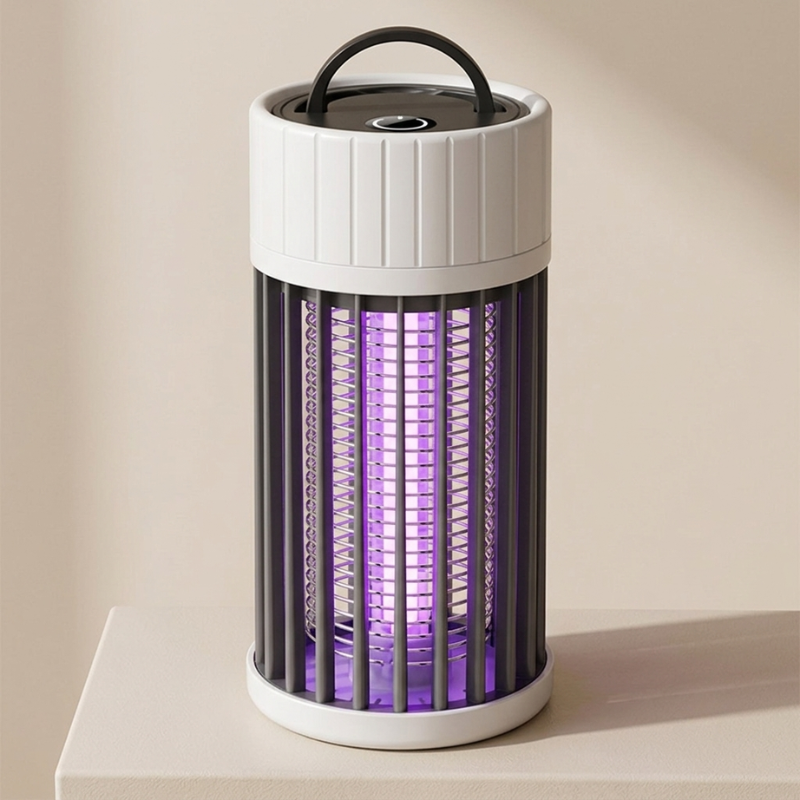 USB Rechargeable Mosquito Killer Lamp UV Insect Trap Indoor Outdoor