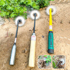 Manual Garden Weed Remover – Portable Sunflower Hoe and Rake Tool for Lawn Care, Soil Loosening and Convenient Outdoor Weeding