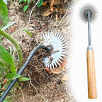 Manual Garden Weed Remover – Portable Sunflower Hoe and Rake Tool for Lawn Care, Soil Loosening and Convenient Outdoor Weeding