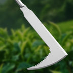 Stainless Steel Gap Weeding Tool – L-Shaped Hand Weeder for Clearing Grass Between Pavers, Yard Cracks, Terraces and Garden Paths
