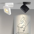 Adjustable LED Ceiling Spotlight Square Surface Mount Light