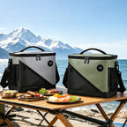 Insulated Cooler Tote with Digital Temperature Display & Shoulder Strap