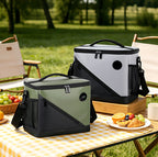 Insulated Cooler Tote with Digital Temperature Display & Shoulder Strap