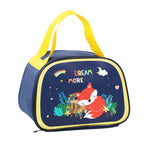Kids Insulated Lunch Bag with Cartoon Design for School & Picnics