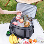 Insulated Picnic Cooler Bag for Camping, Travel & Outdoor Use