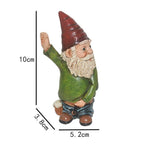 Garden Gnome Statue Funny Urinating Gnome Outdoor Garden Decor Holiday Ornament