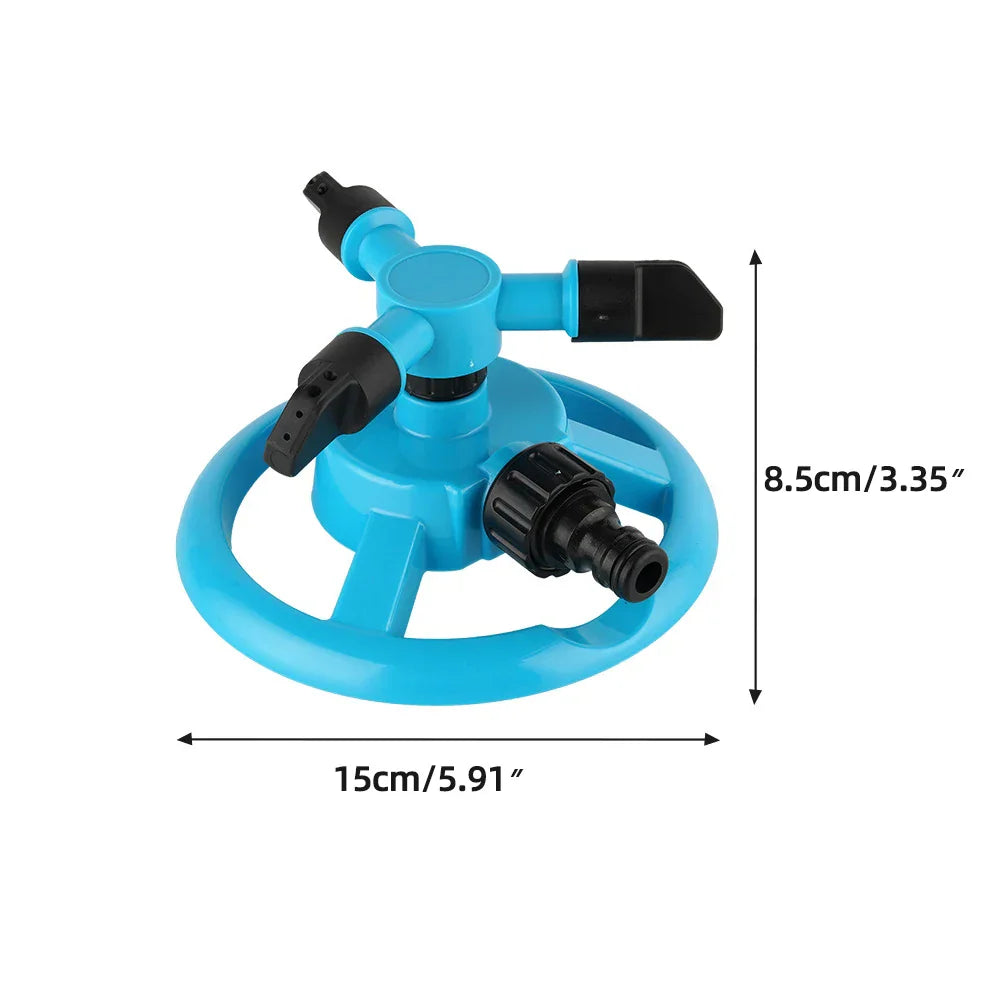 360° Rotating Garden Sprinkler for Lawn & Garden Care