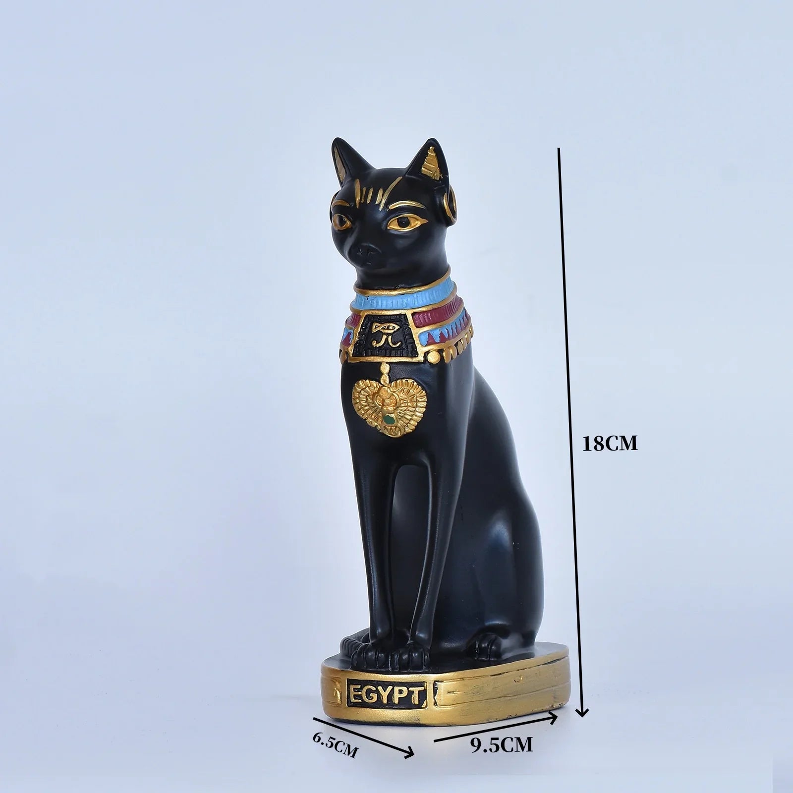 Egyptian Cat Goddess Cat Statue Resin Figurine Home & Garden Decor