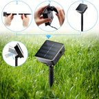 Solar Rope Light, 5m Solar Powered LED Outdoor Garden String Light