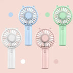 Portable USB Rechargeable Mini Hand Fan – 2 Pack