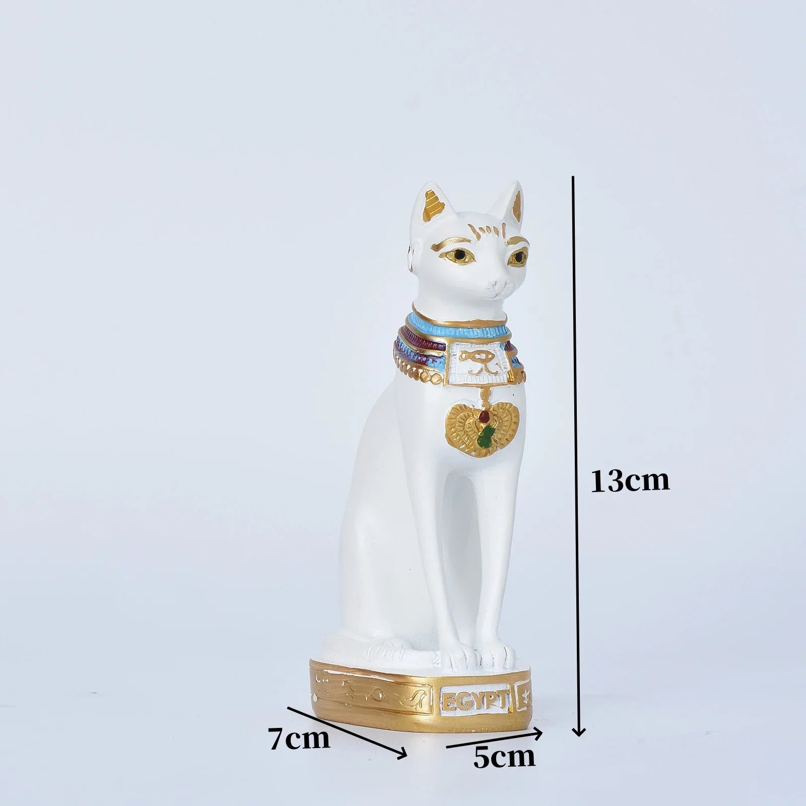 Egyptian Cat Goddess Cat Statue Resin Figurine Home & Garden Decor