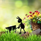 Ant Garden Decor Metal Yard Ant Garden Stakes Lawn Art