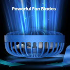 Mini USB Rechargeable Fan – 2400/5000mAh 3-Speed Handheld Pocket Fan