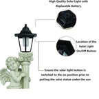 Solar Angel Light Statue 19.29 Inch Outdoor Garden Path Light