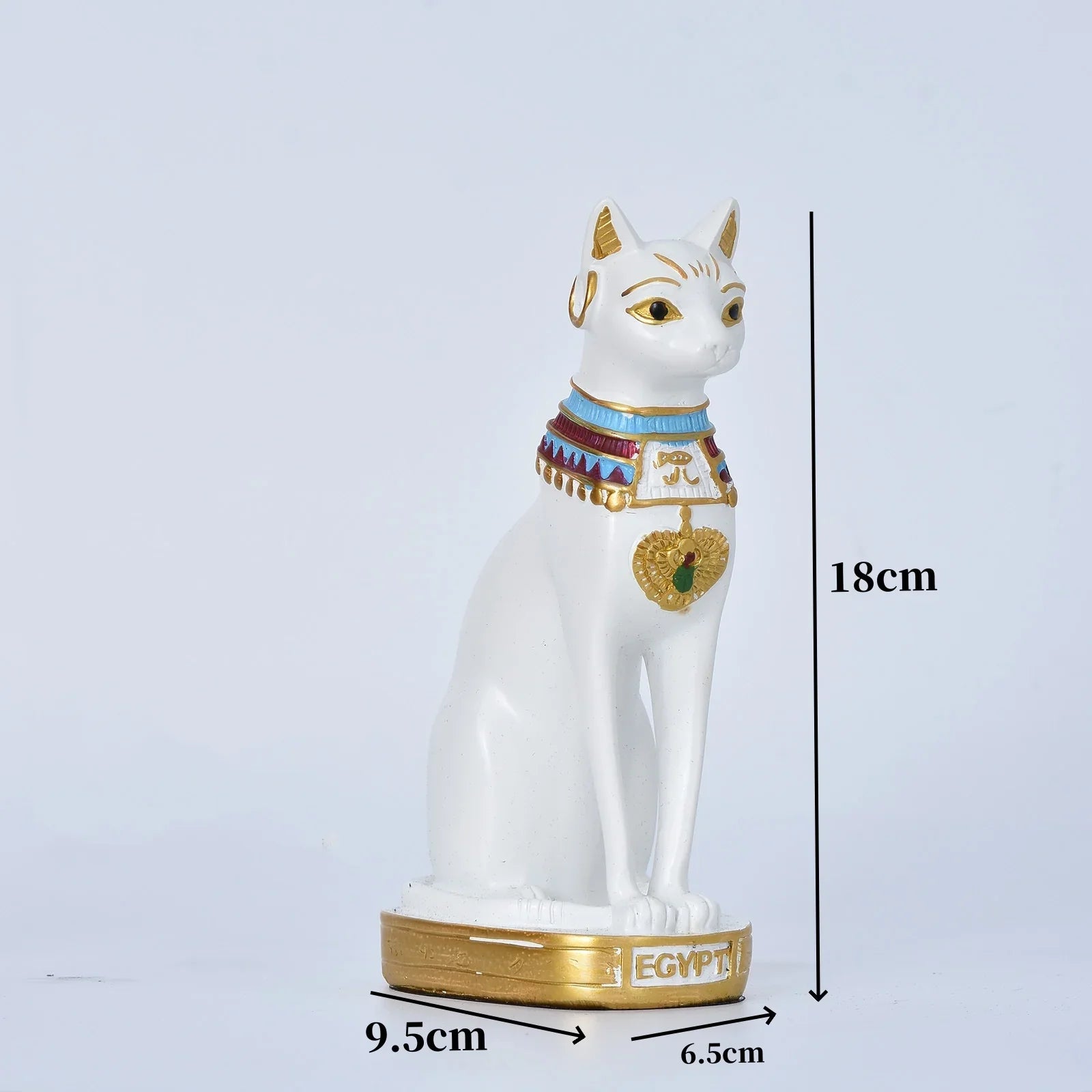 Egyptian Cat Goddess Cat Statue Resin Figurine Home & Garden Decor