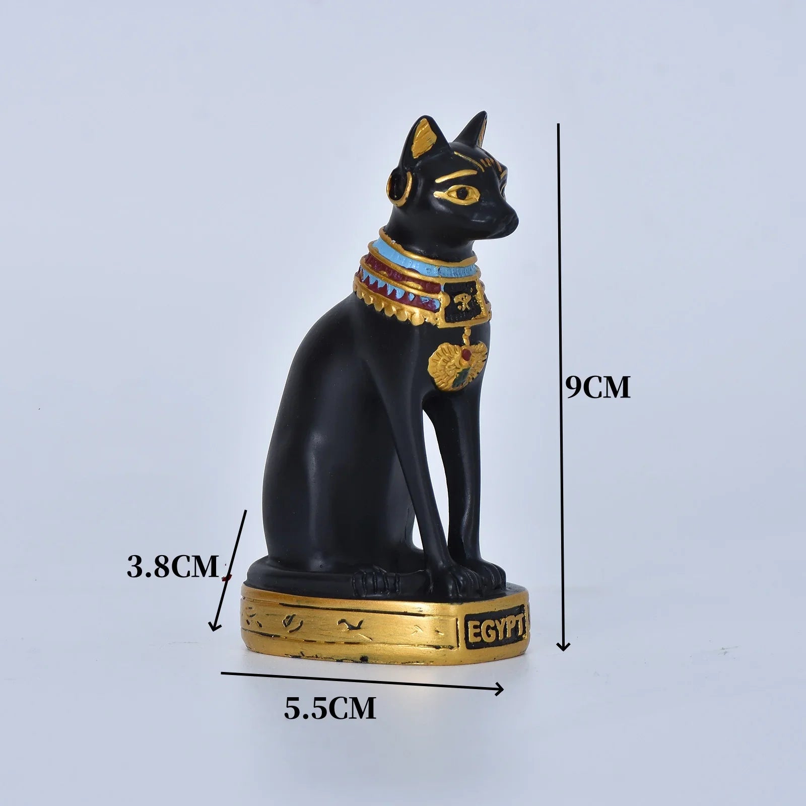 Egyptian Cat Goddess Cat Statue Resin Figurine Home & Garden Decor