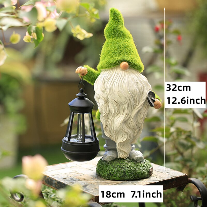 Resin Ornament Solar Lights