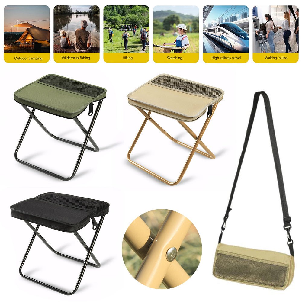 2-In-1 Chair Bag: Lightweight Waterproof Folding Chair And Backpack For Adventures