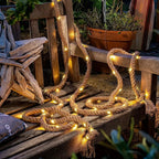 Solar Rope Light, 5m Solar Powered LED Outdoor Garden String Light