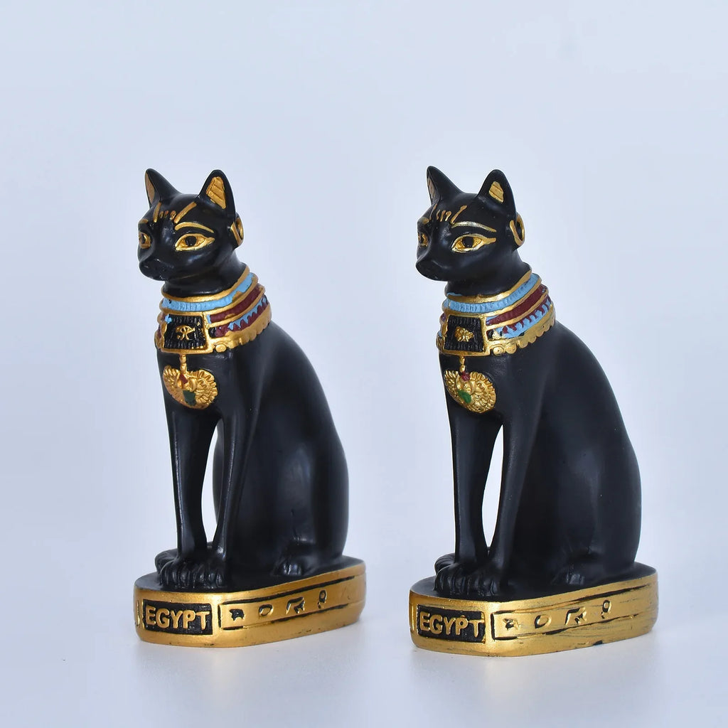 Egyptian Cat Goddess Cat Statue Resin Figurine Home & Garden Decor