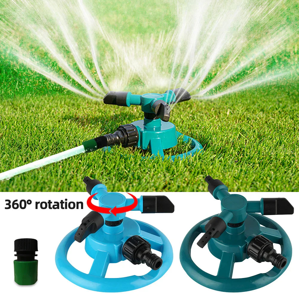360° Rotating Garden Sprinkler for Lawn & Garden Care