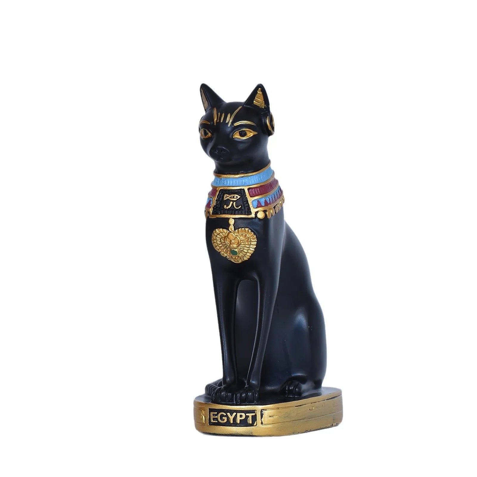 Egyptian Cat Goddess Cat Statue Resin Figurine Home & Garden Decor