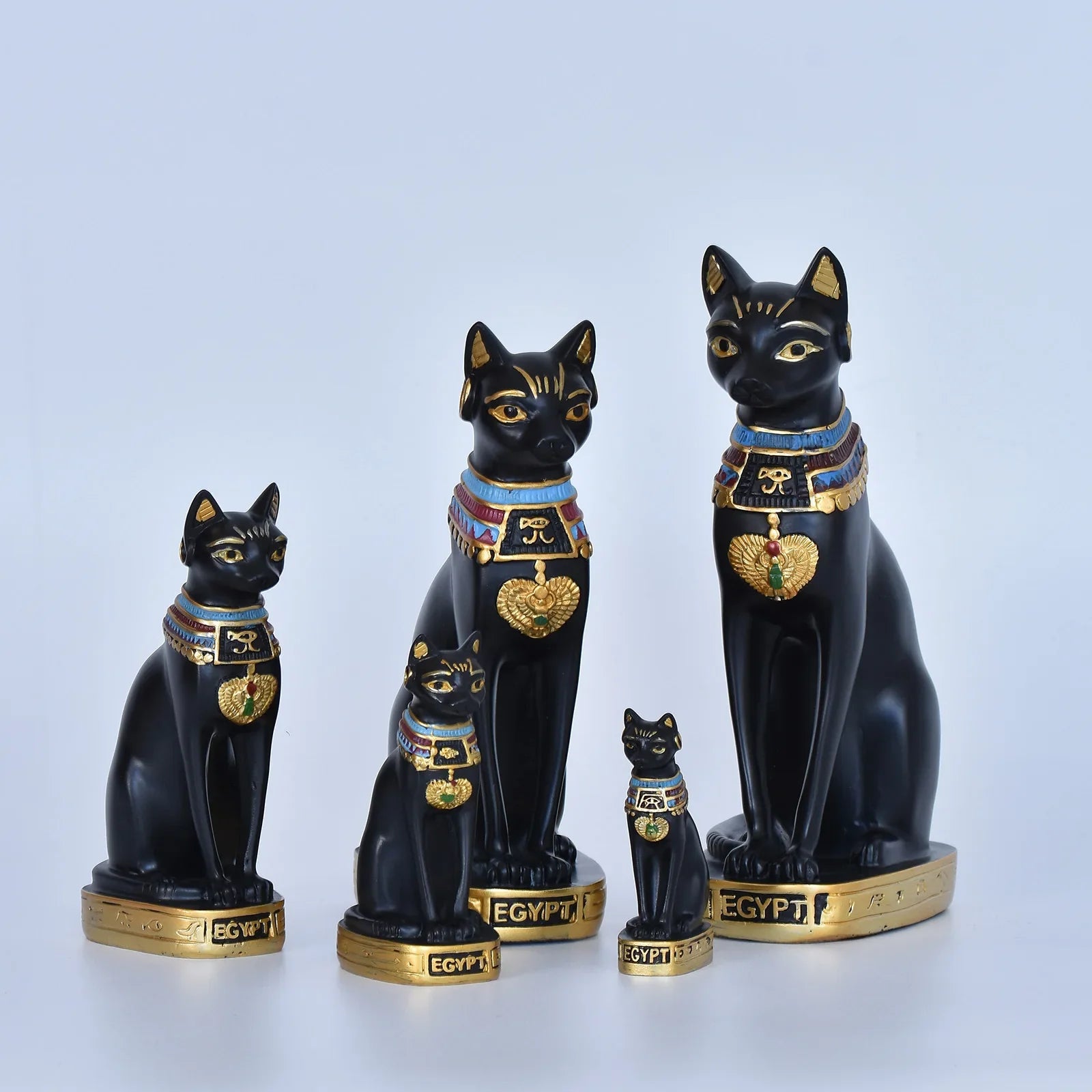Egyptian Cat Goddess Cat Statue Resin Figurine Home & Garden Decor