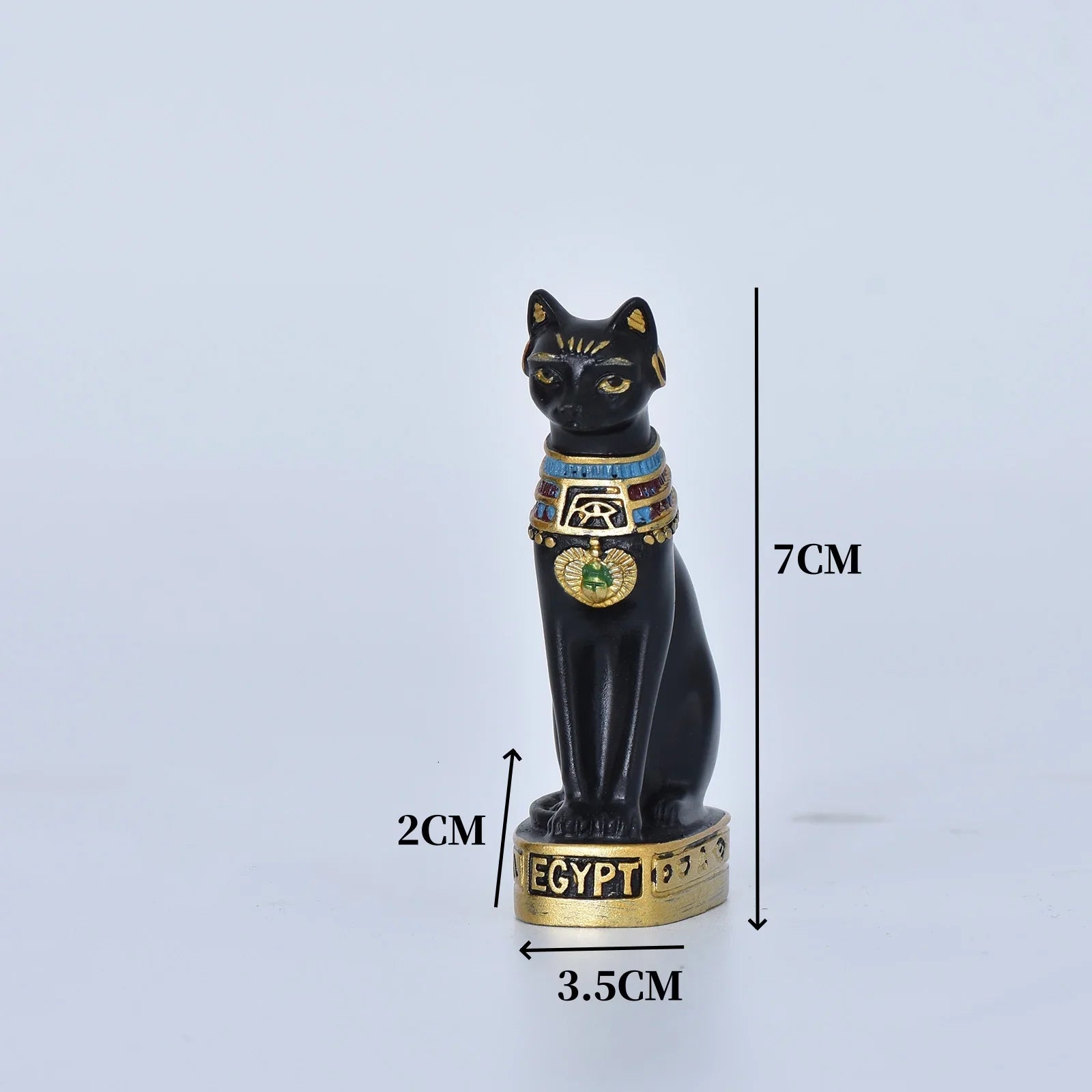 Egyptian Cat Goddess Cat Statue Resin Figurine Home & Garden Decor