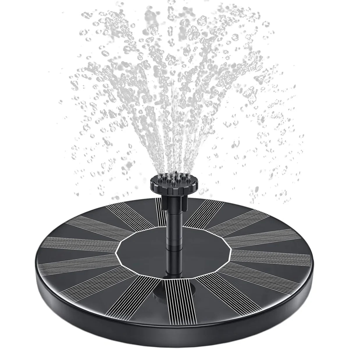 Solar Floating Fountain Pump – Bird Bath & Garden Pond Fountain