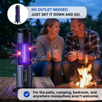 Rechargeable UV Mosquito Trap Lamp for Indoor and Outdoor Use