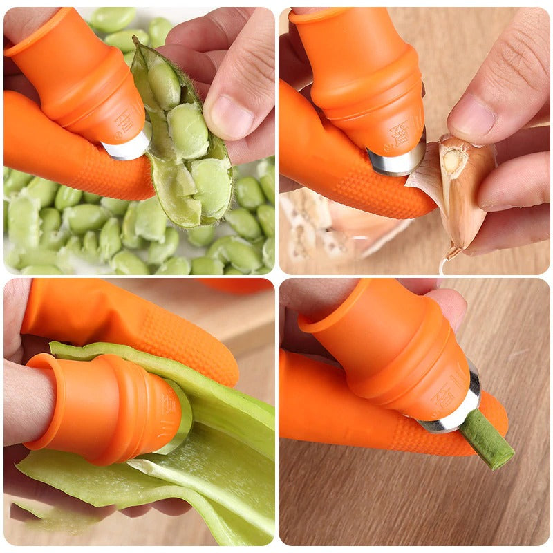 Harvesting Thumb Knife Set (6PCS) – Garden Fruit & Vegetable Picker