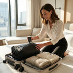 17L Travel Compression Bag with Pump for Clothes & Luggage