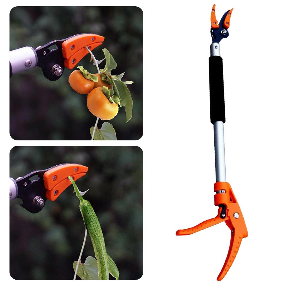 Telescopic pruning shear with spring mechanism – Extendable from 37-60 cm