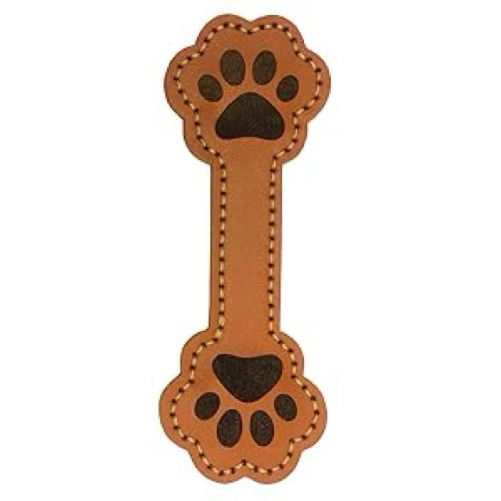 3 Pack Leather Magnetic Bookmark Clips Cat and Dog Paw Design