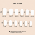 Ruby Red Cat Eye Square Press On Nails | Medium Short | 24 Count