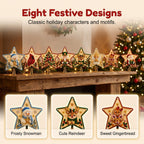 Pearl Diamond Art Christmas Tree Topper DIY Kit