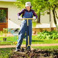 Manual Twist Tiller Garden Claw Cultivator with Detachable Handle