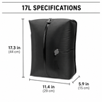 17L Travel Compression Bag with Pump for Clothes & Luggage