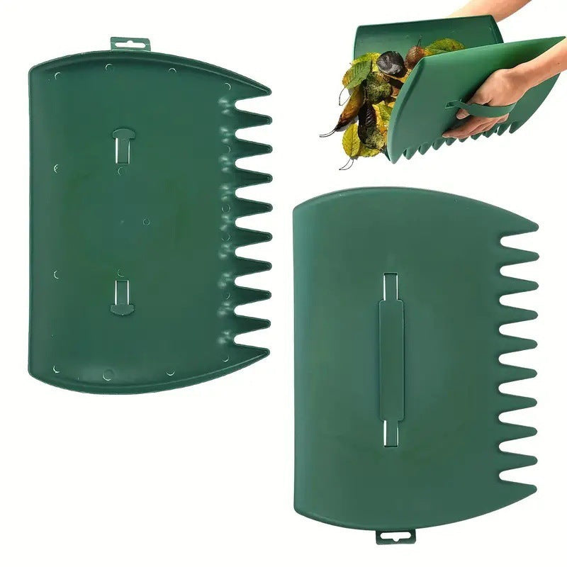 Plastic Leaf Grabber Tool with Hand Strap for Yard Cleanup