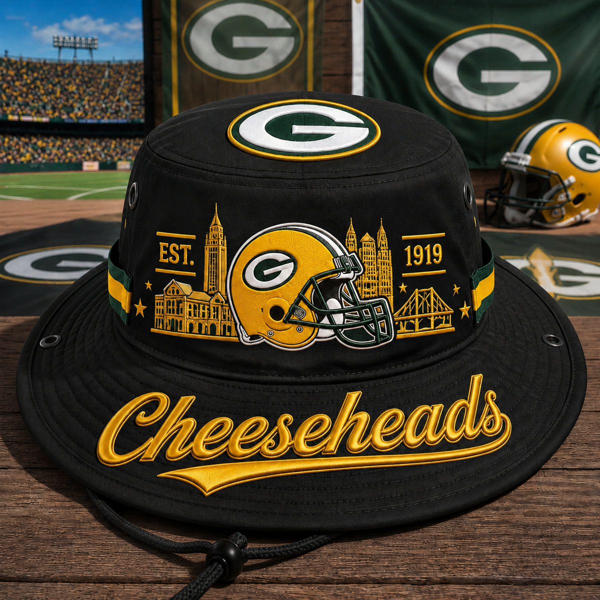 Cheeseheads Boonie Hat
