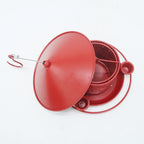 Metal Bird Feeder for Outside Retractable Hanging Feeder