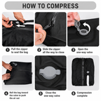 17L Travel Compression Bag with Pump for Clothes & Luggage