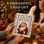 Christmas Gift Card Book – DIY Spiral-Bound Christmas Gift Card Holder Book