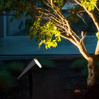 Flood Spike Light Adjustable Solar Spotlight with Cool White & Warm White Modes