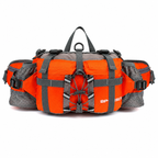 Hiking Waist Pack with Water Bottle Holders, Multi-Pocket Outdoor Waist Bag